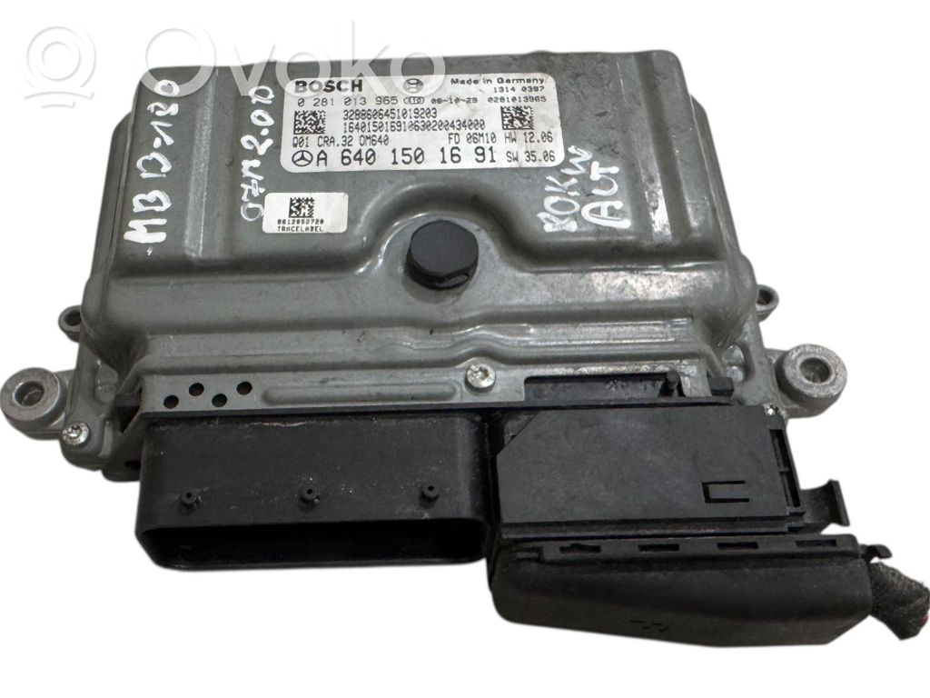 Mercedes-Benz B W245 Engine control unit/module 