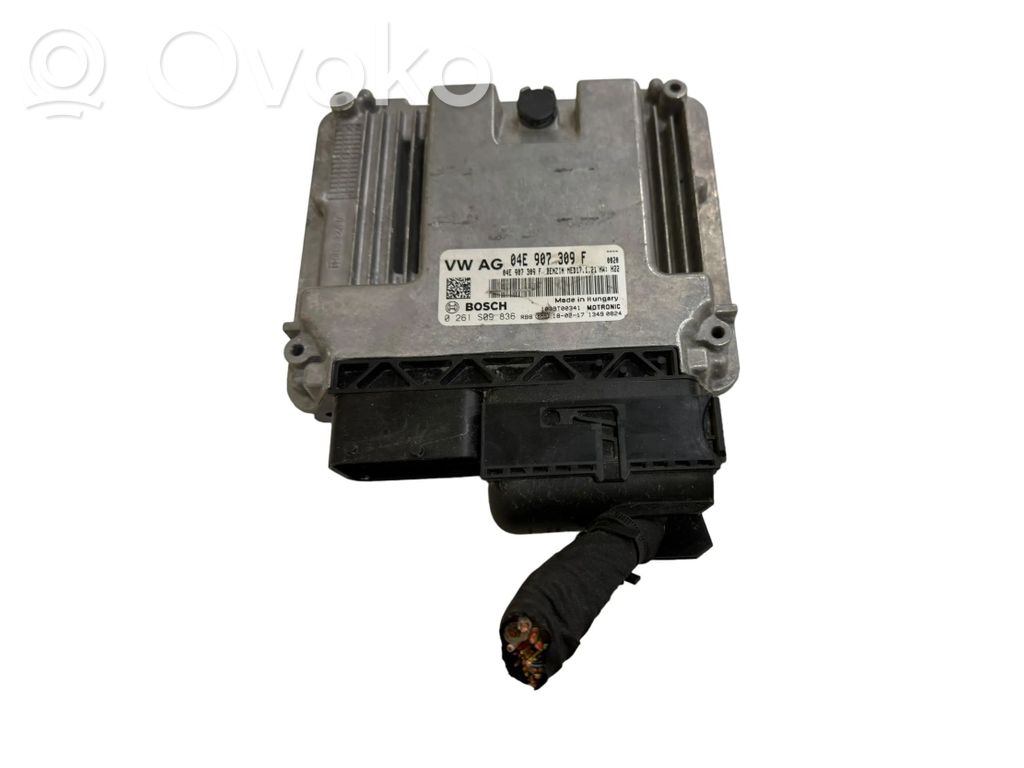 Unidad de control/módulo del motor   04E907309F,0261S09836