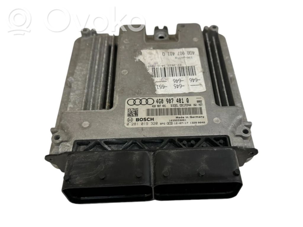 Audi A6 S6 C7 4G Engine control unit/module 
