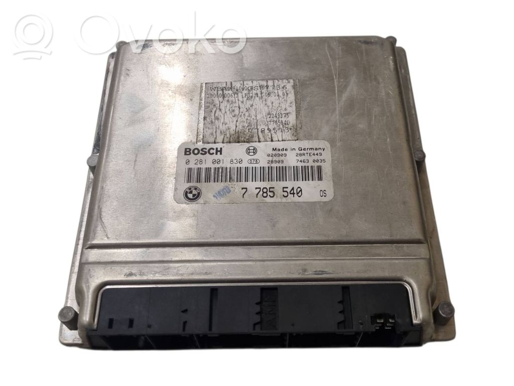 BMW 5 E39 Engine control unit/module 