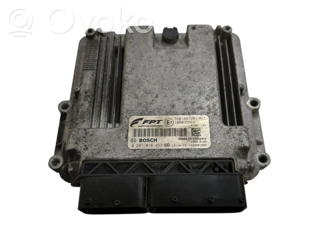 Engine control unit/module   5801467201,10R035562,0281018453