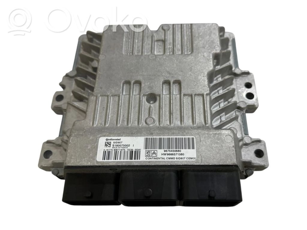 Peugeot 308 Engine control unit/module 