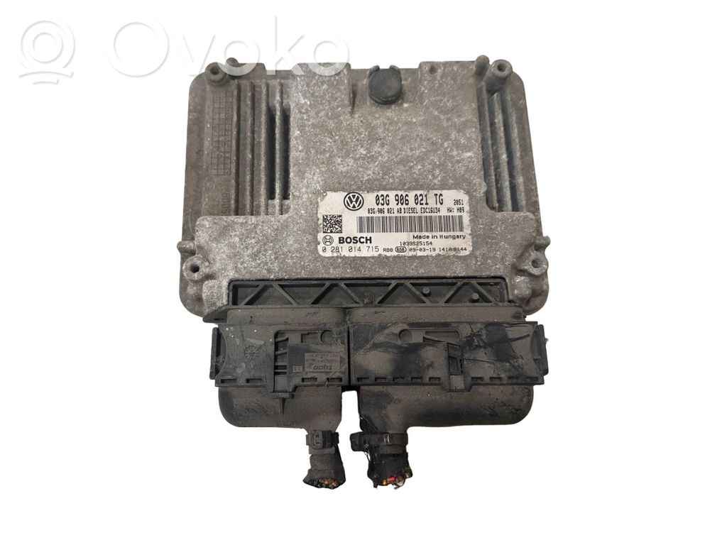 Skoda Octavia Mk2 (1Z) Sterownik / Moduł ECU 