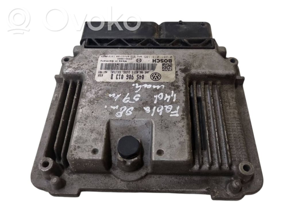 Skoda Fabia Mk2 (5J) Engine control unit/module 