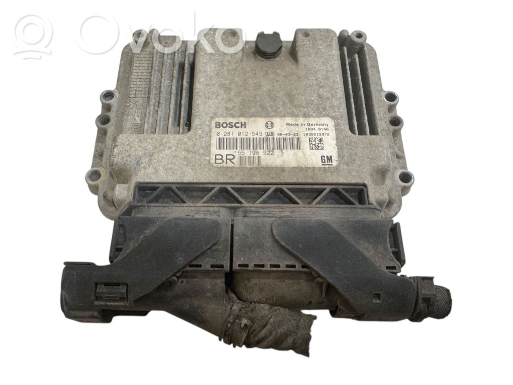 Opel Zafira B Engine control unit/module 