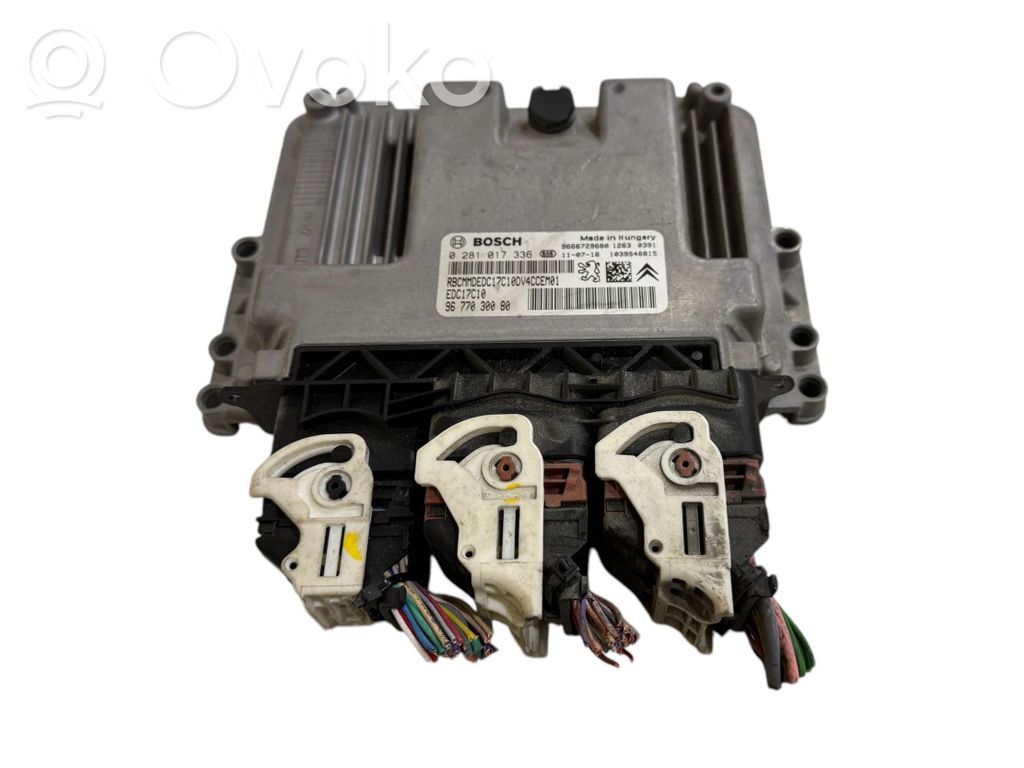 Peugeot 207 Engine control unit/module 