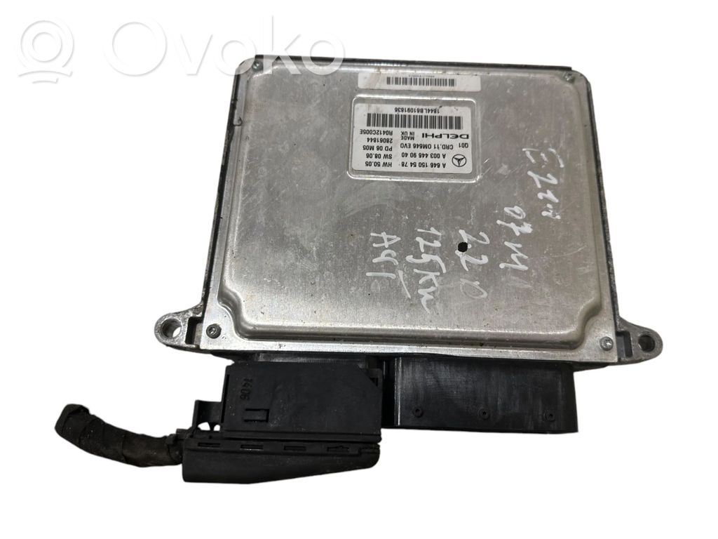 Mercedes-Benz E W211 Engine control unit/module 