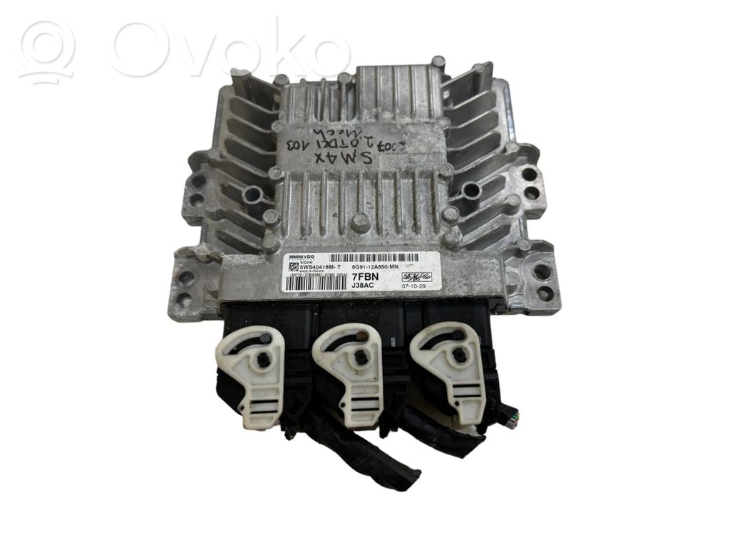Engine control unit/module   6G9112A650MN,J38AC,5WS40416MT