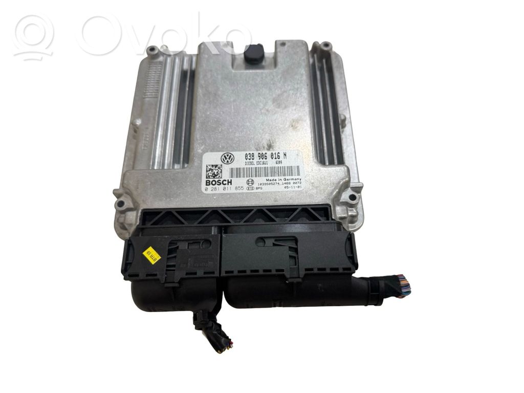 Sterownik / Moduł ECU   038906016N,0281011855,1039S05274