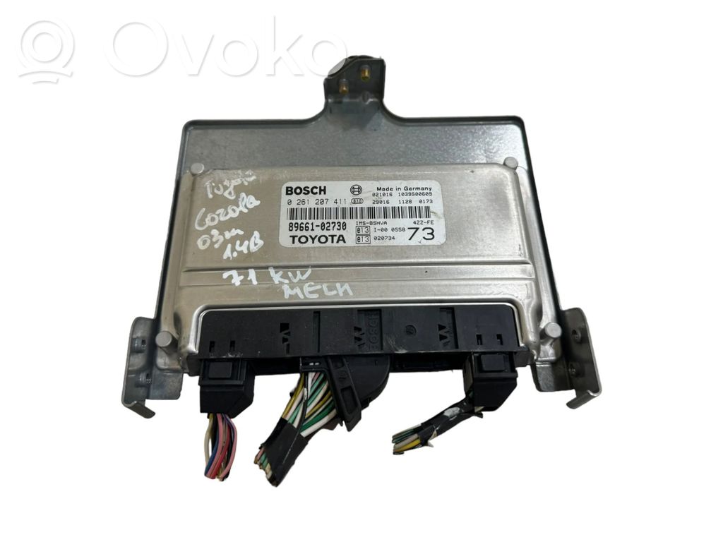 Toyota Corolla E120 E130 Engine control unit/module 
