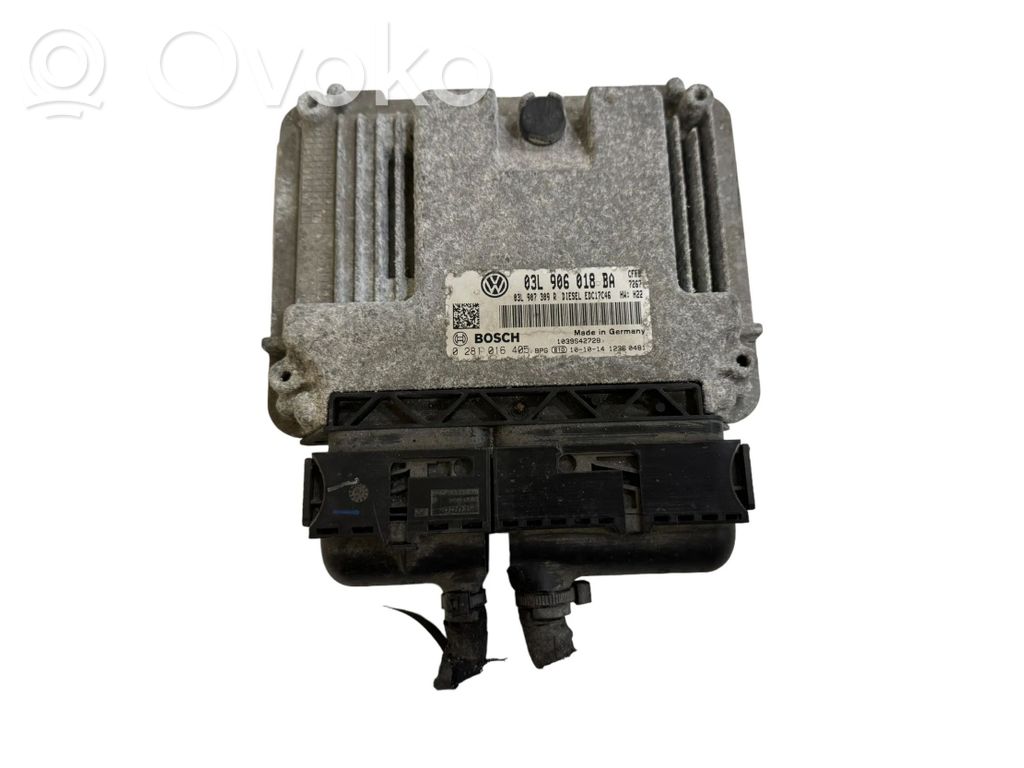 Volkswagen Golf VI Engine control unit/module 