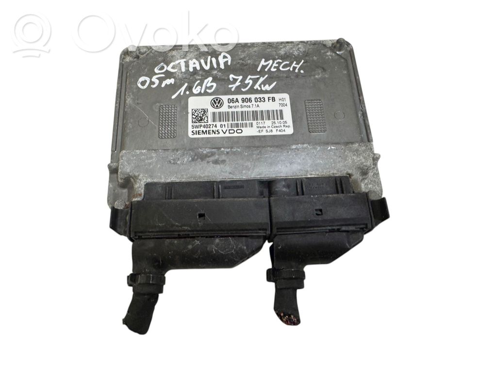 Skoda Octavia Mk1 (1U) Engine control unit/module 