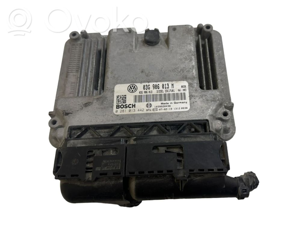 Skoda Fabia Mk1 (6Y) Engine control unit/module 