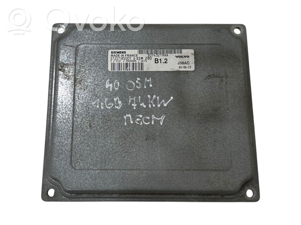 Volvo S40 Engine control unit/module 