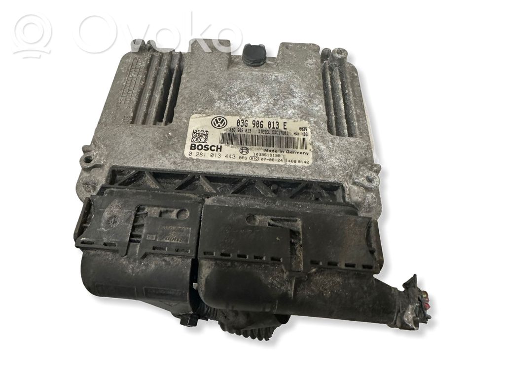 Skoda Roomster (5J) Engine control unit/module 