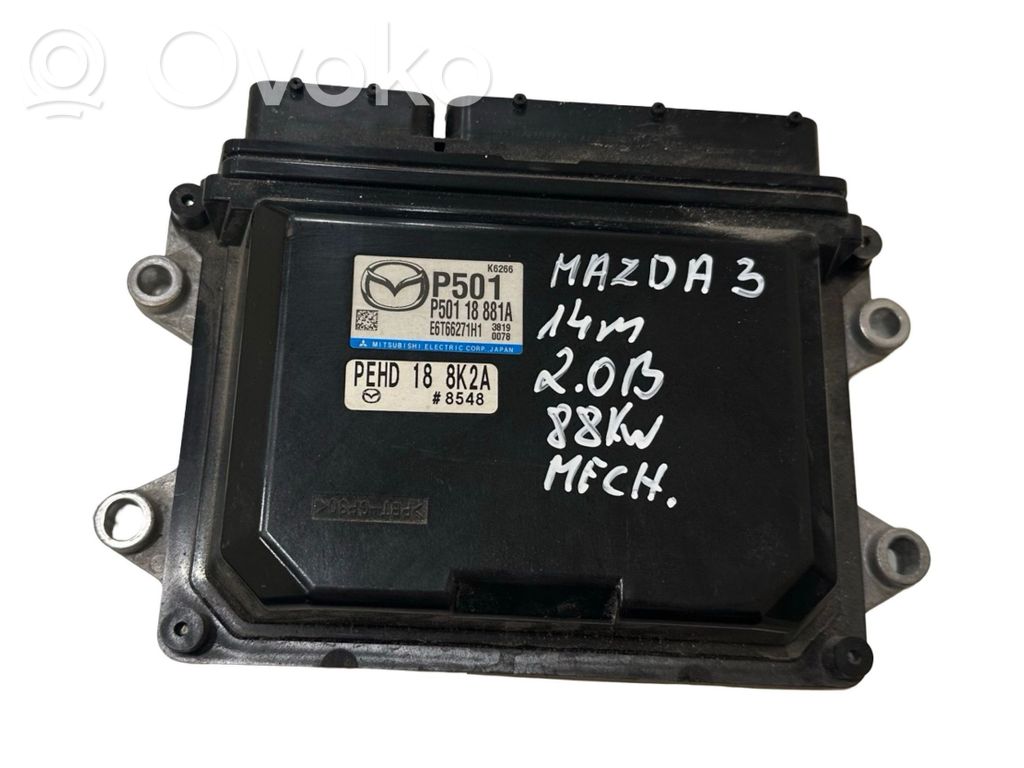 Mazda 3 III Engine control unit/module 