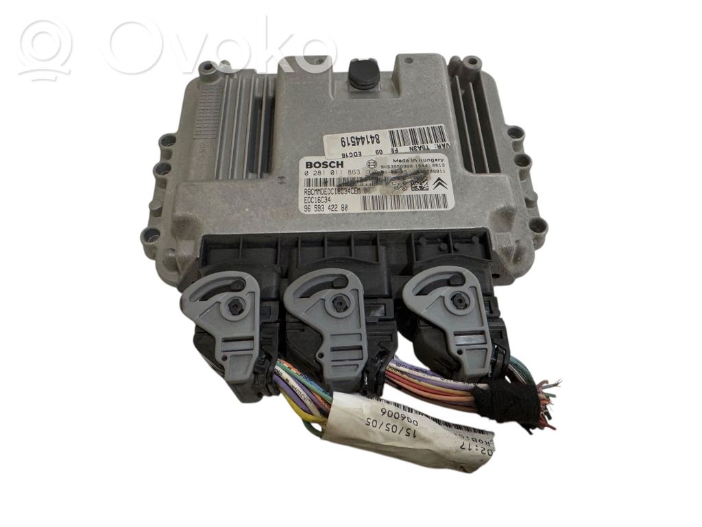 Peugeot 307 Engine control unit/module 