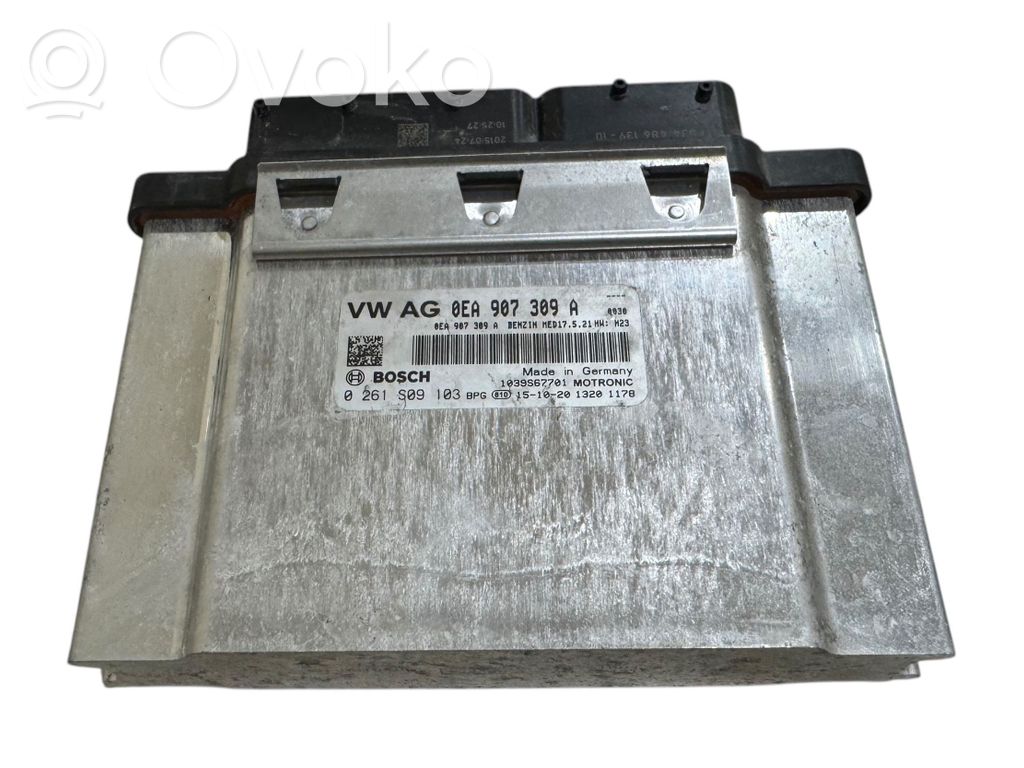 Unidad de control/módulo del motor   0EA907309A,0261S09103