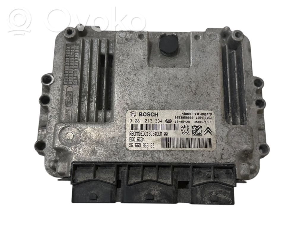 Peugeot Expert Engine control unit/module 