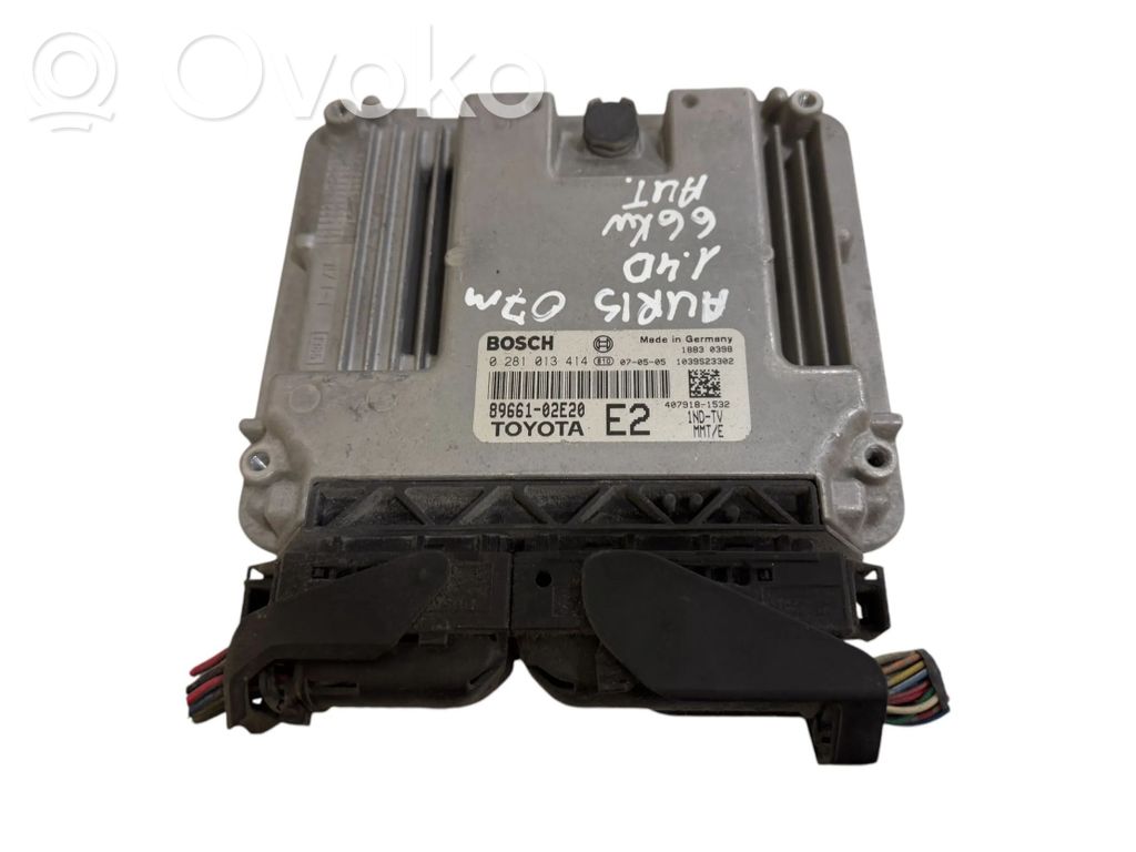 Toyota Auris 150 Engine control unit/module 