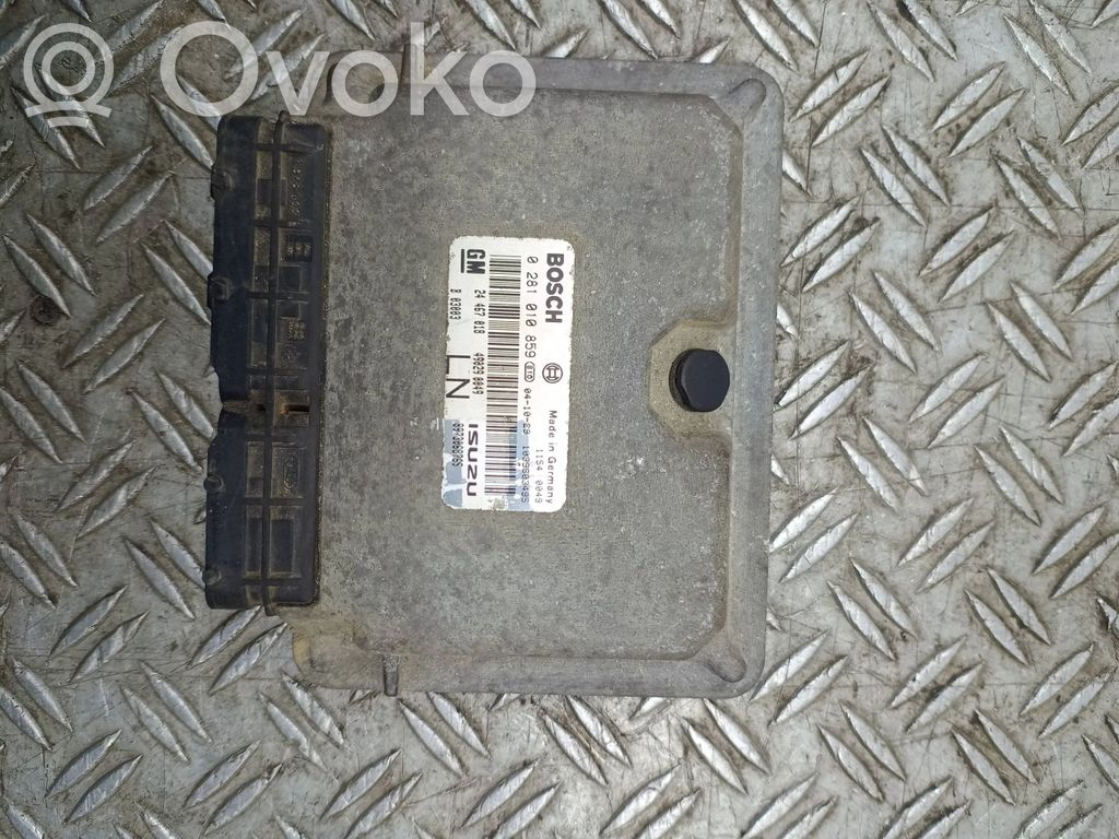 Opel Astra G Engine control unit/module 