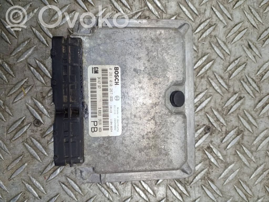 Opel Astra G Engine control unit/module 