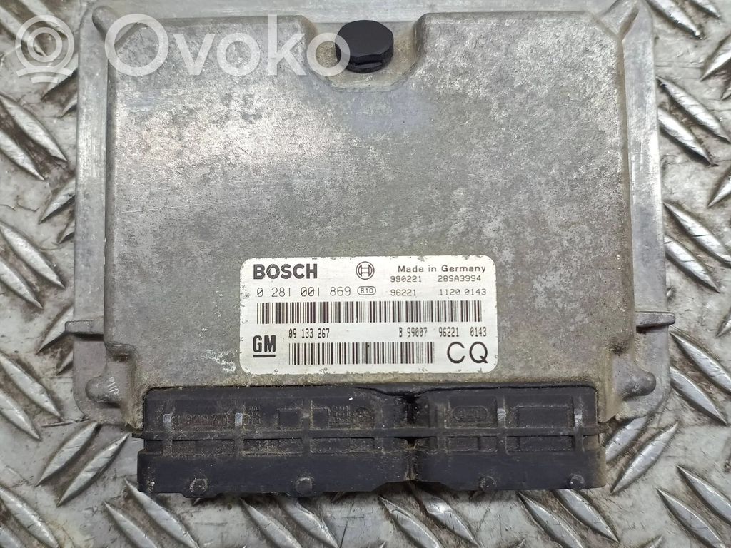 Opel Astra G Engine control unit/module 