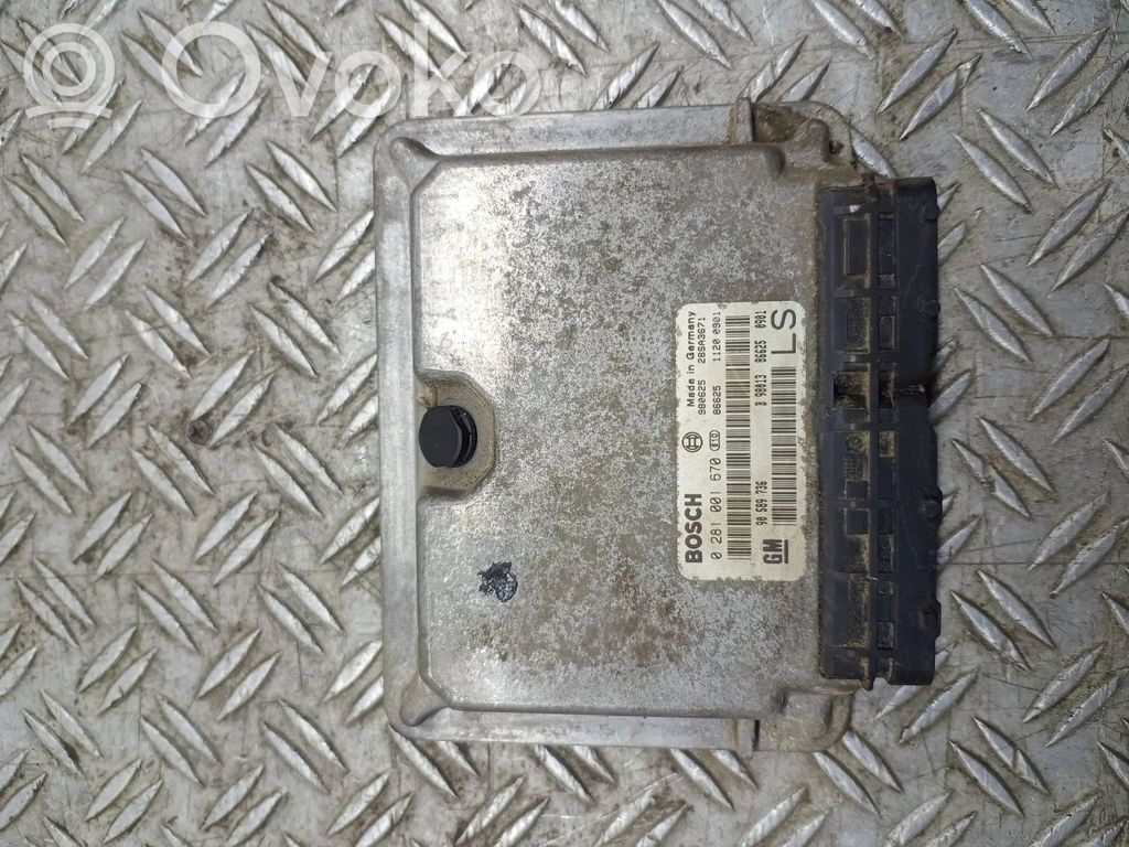 Opel Astra G Engine control unit/module 