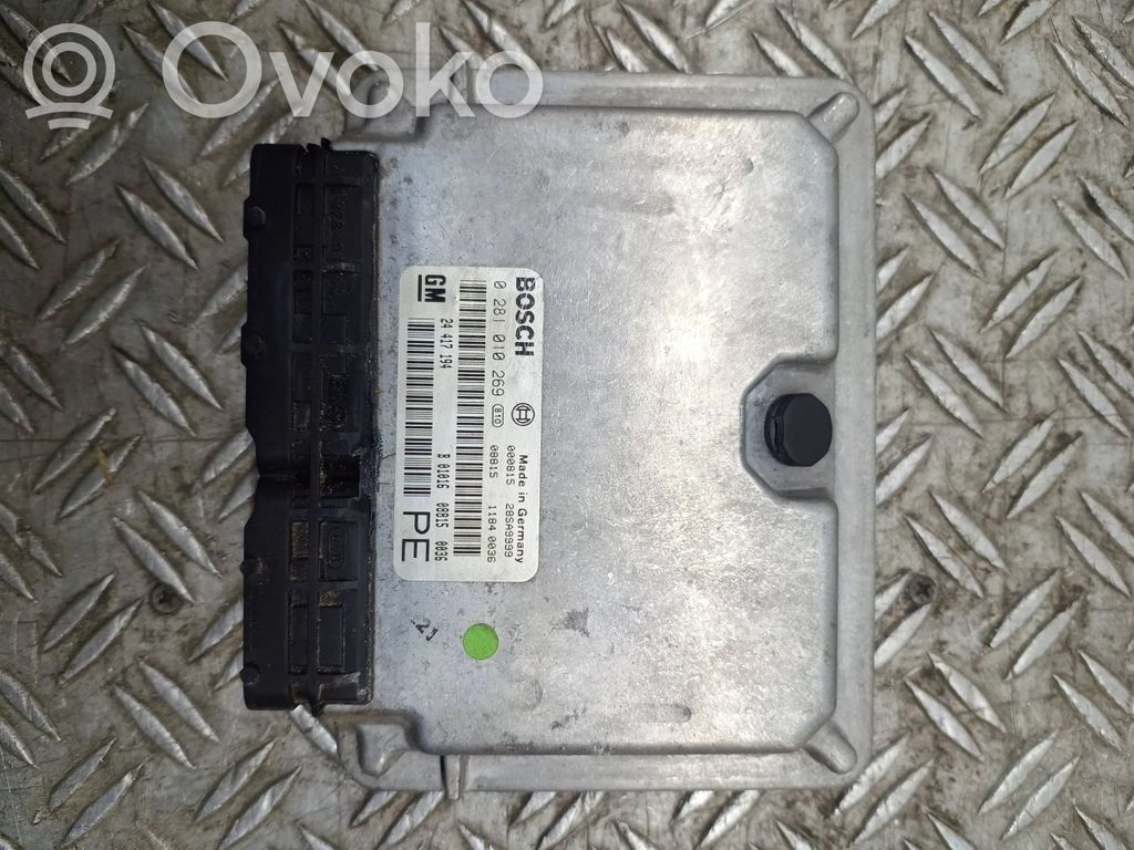Opel Vectra B Engine control unit/module 
