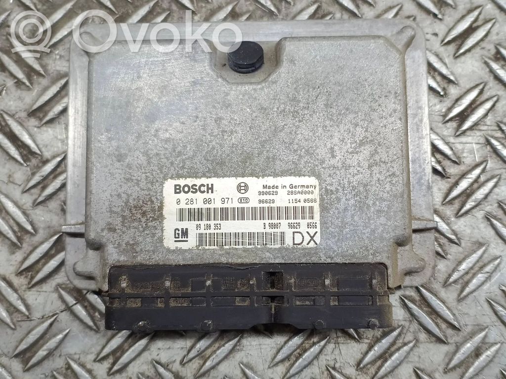 Opel Astra G Engine control unit/module 