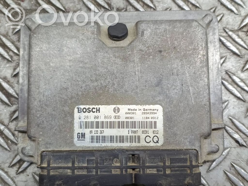 Opel Astra G Engine control unit/module 