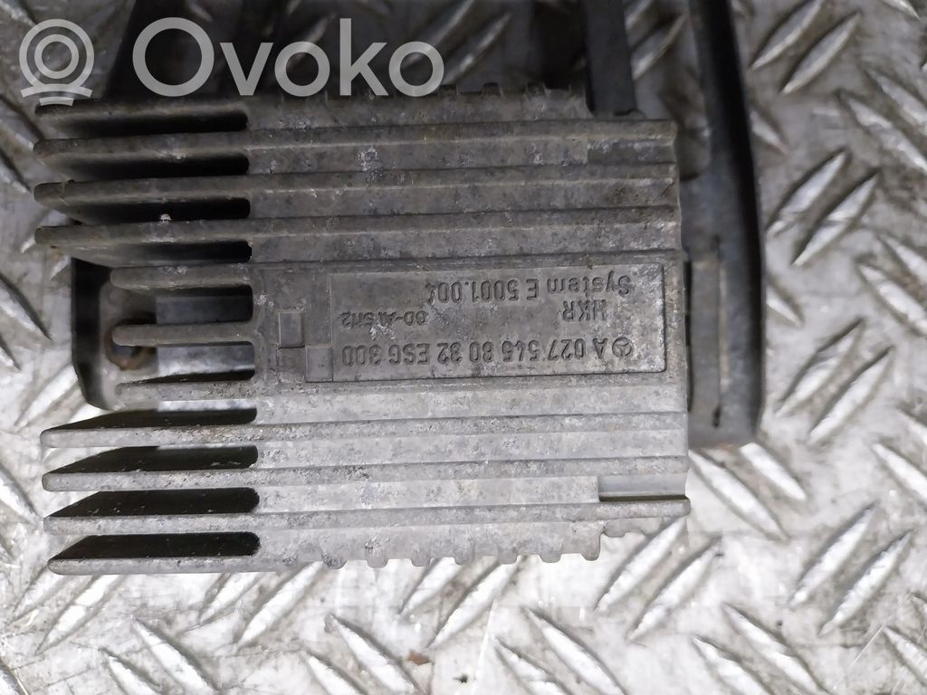 Mercedes-Benz A W168 Coolant fan relay 