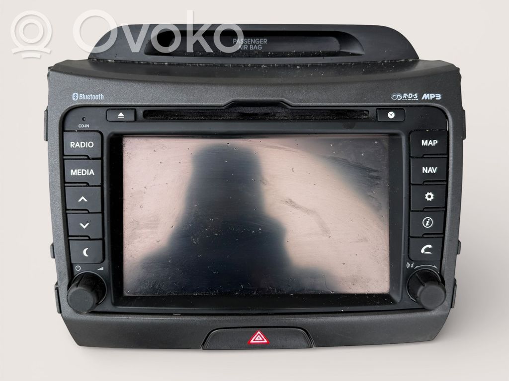 Panel / Radioodtwarzacz CD/DVD/GPS   965603U500WK,MEZ62067603,B015753