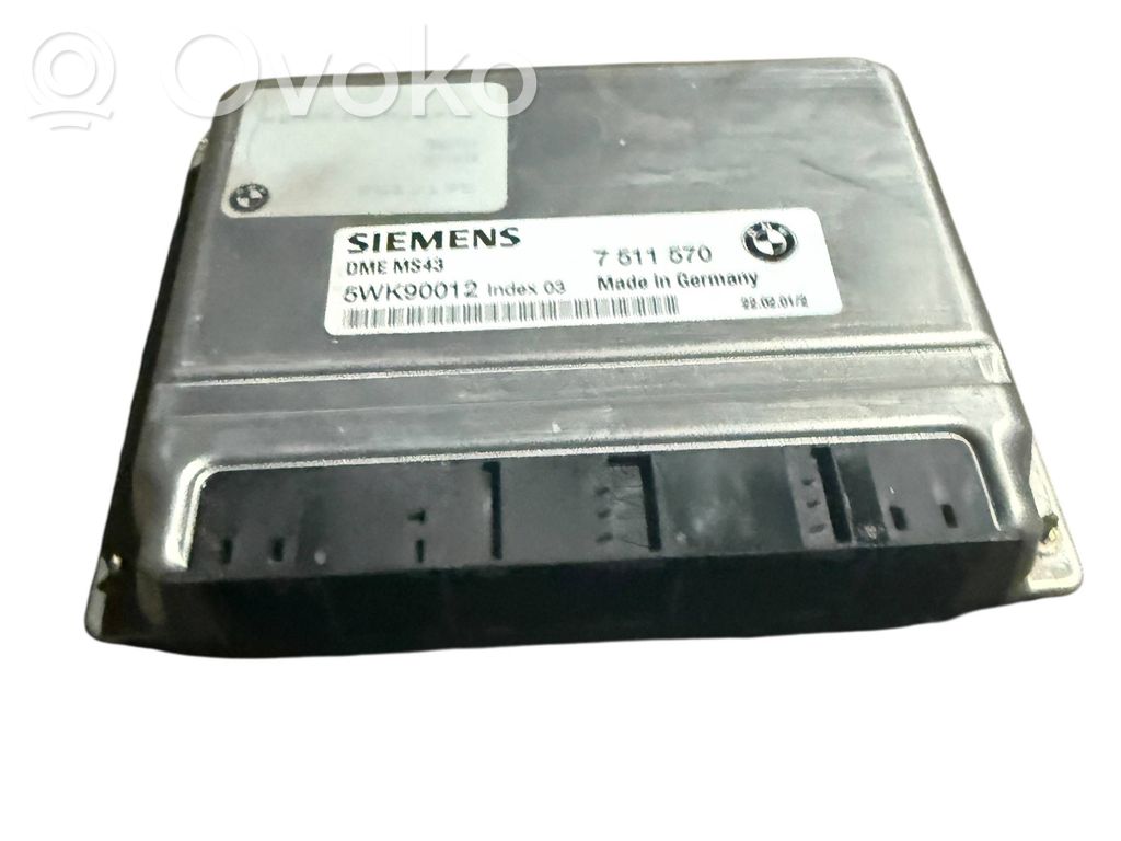 BMW X5 E53 Engine control unit/module 