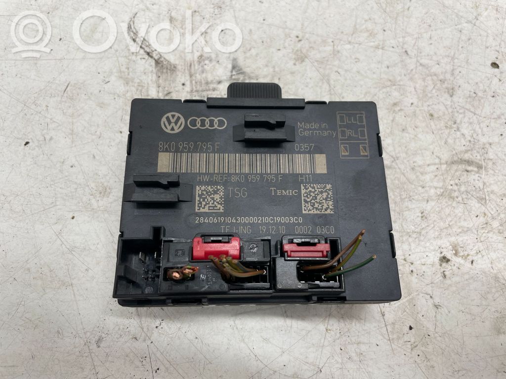 Audi Q5 SQ5 8R Door control unit/module 