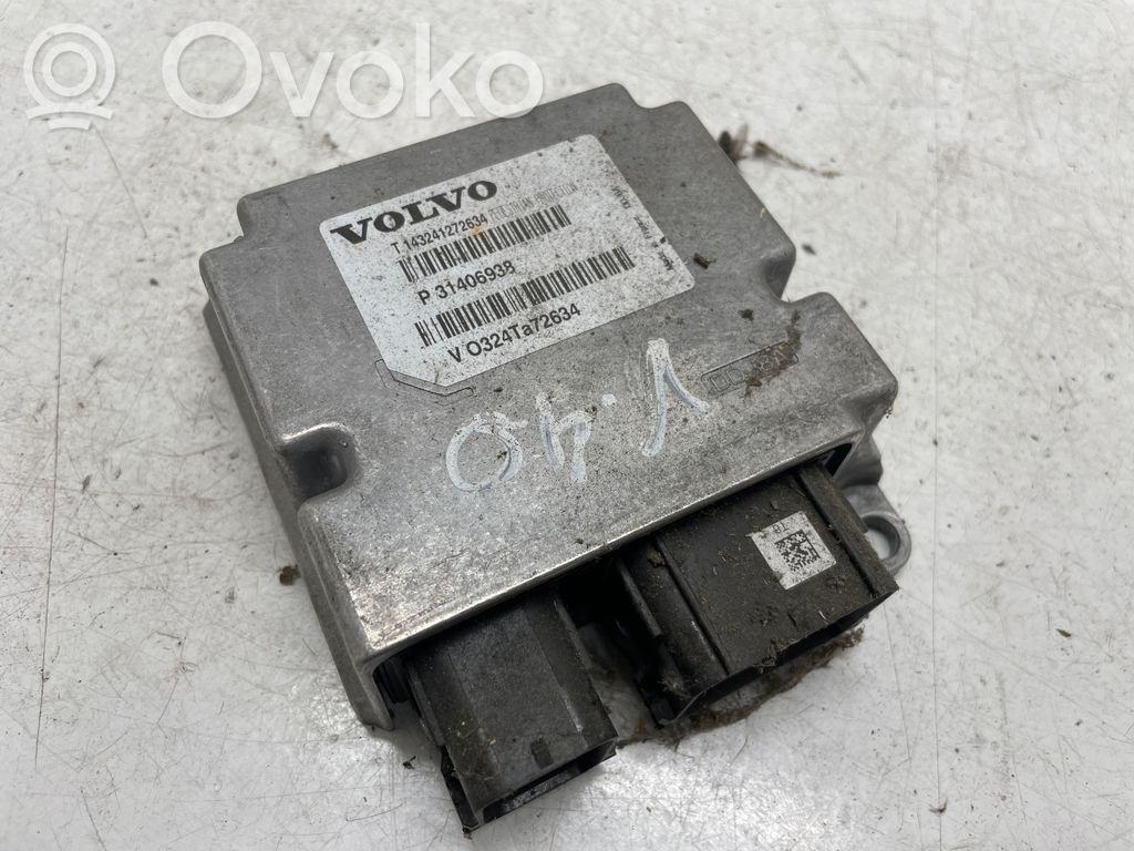 Volvo V40 Airbag control unit/module 