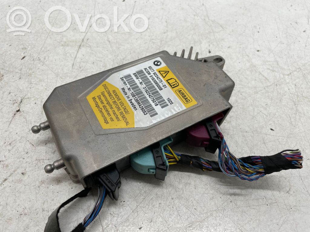 BMW 5 GT F07 Airbag control unit/module 