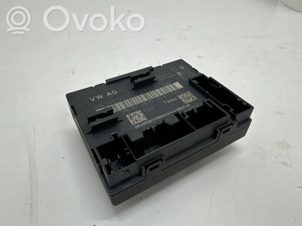 Audi A8 S8 D4 4H Unité de commande module de porte 