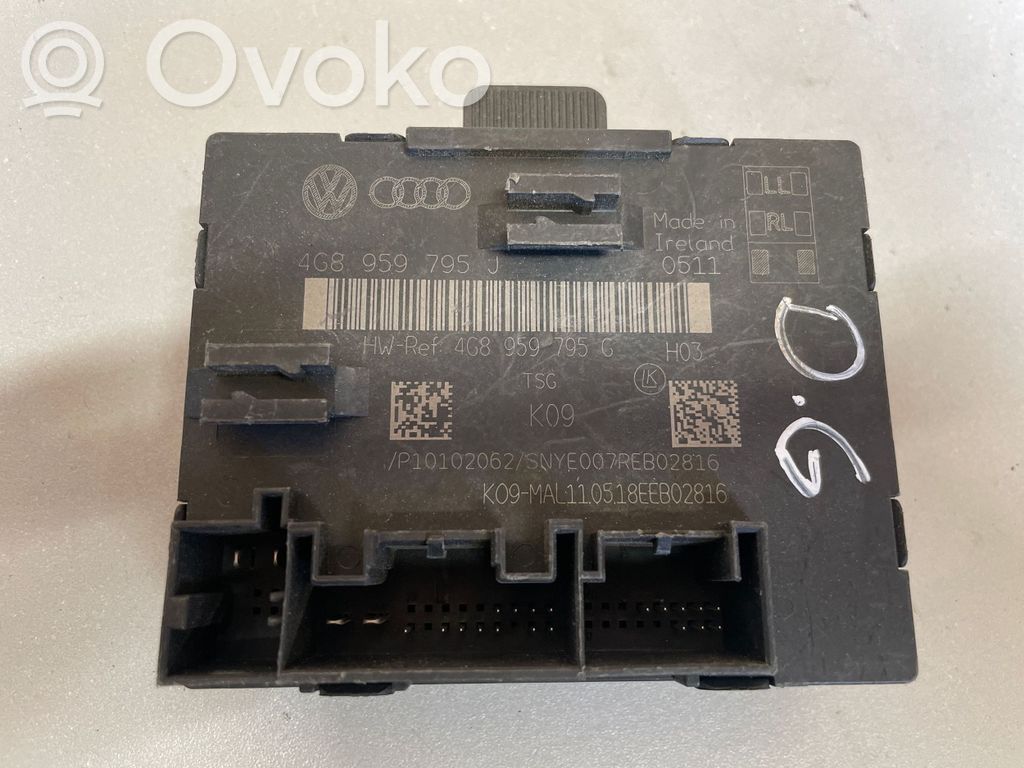 Audi A6 S6 C7 4G Door control unit/module 