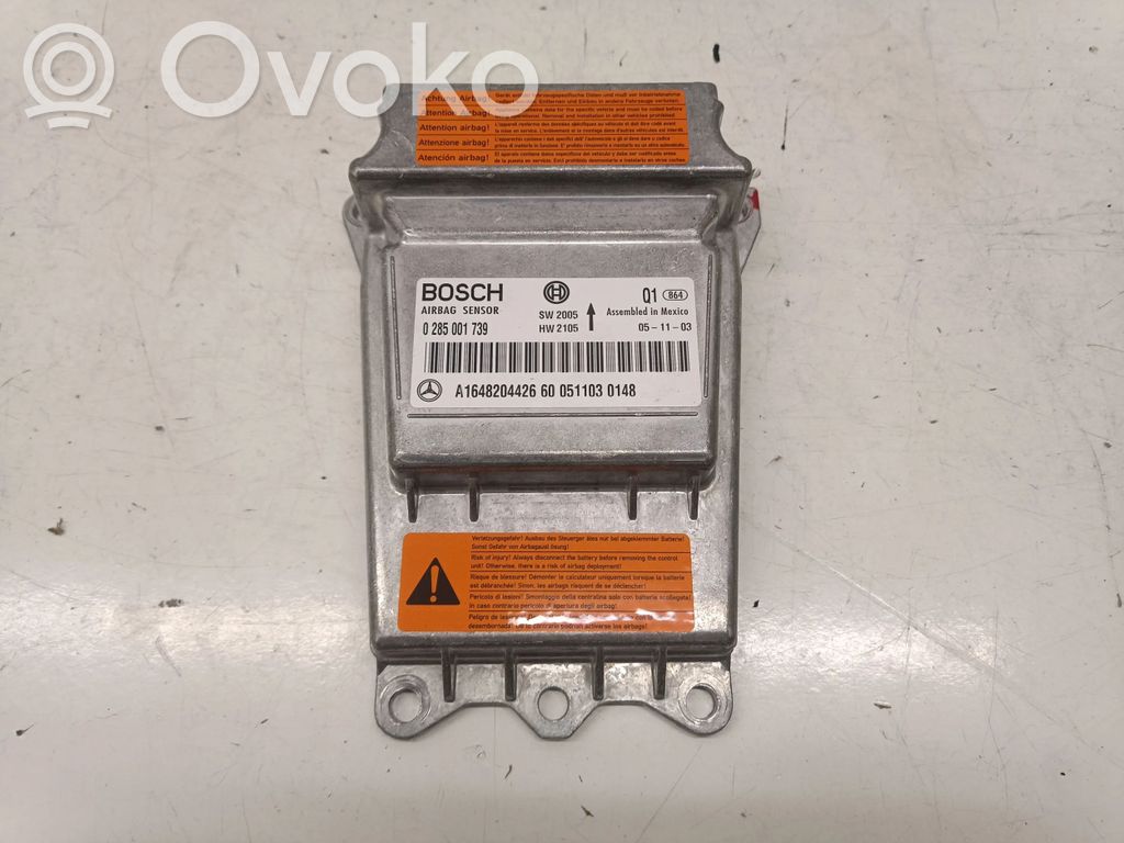 Sterownik / Moduł Airbag   A1648204426