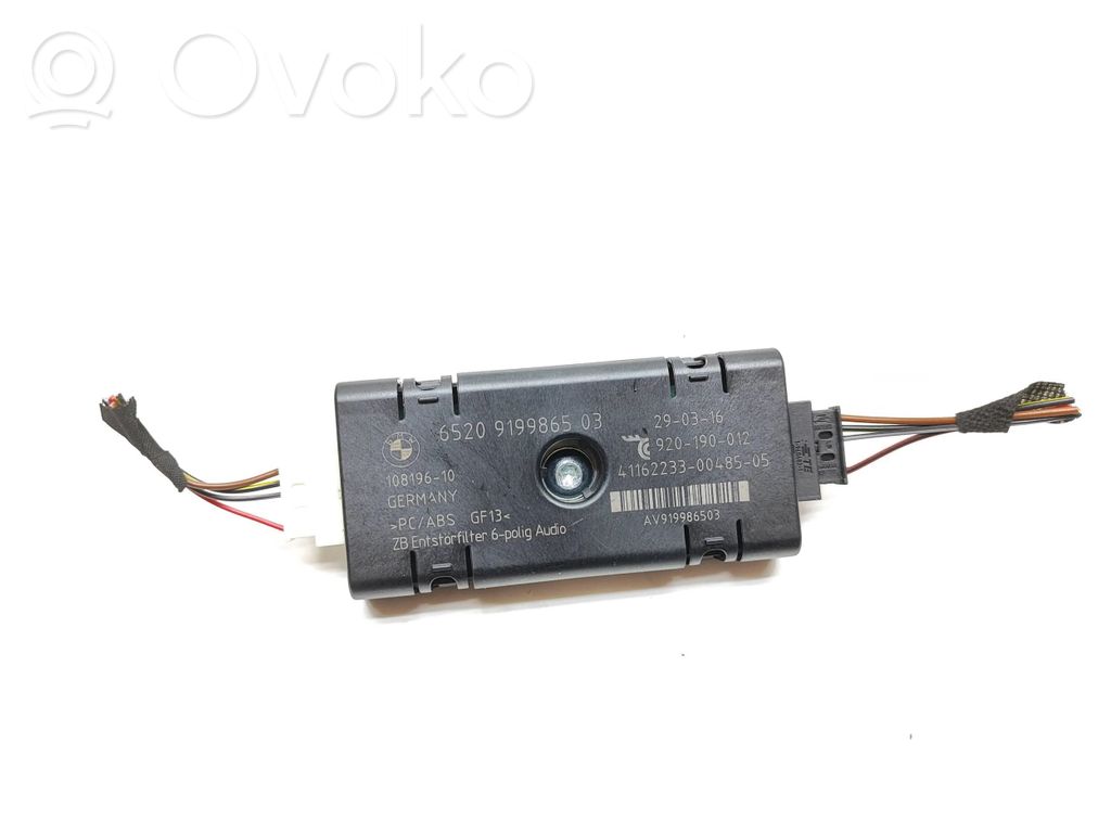 BMW 5 F10 F11 Antenos stiprintuvas 
