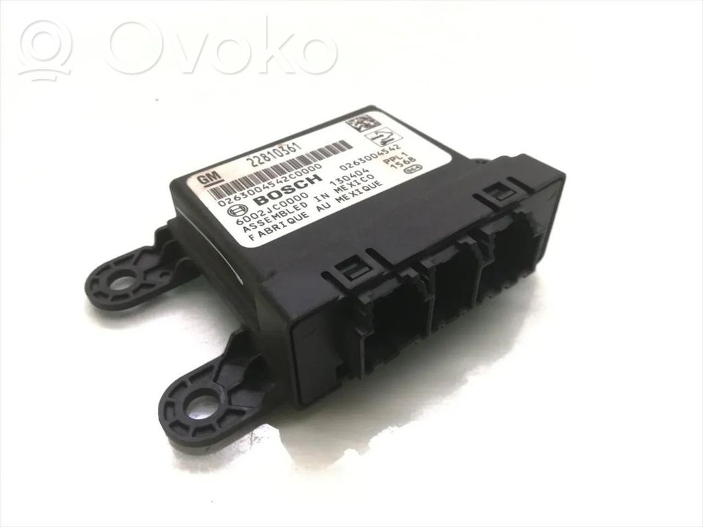 Opel Astra J Sterownik / Moduł parkowania PDC 