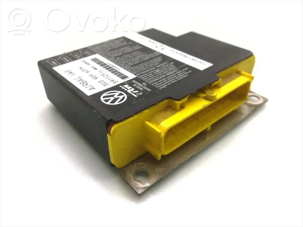 Volkswagen PASSAT B6 Oro pagalvių valdymo blokas 