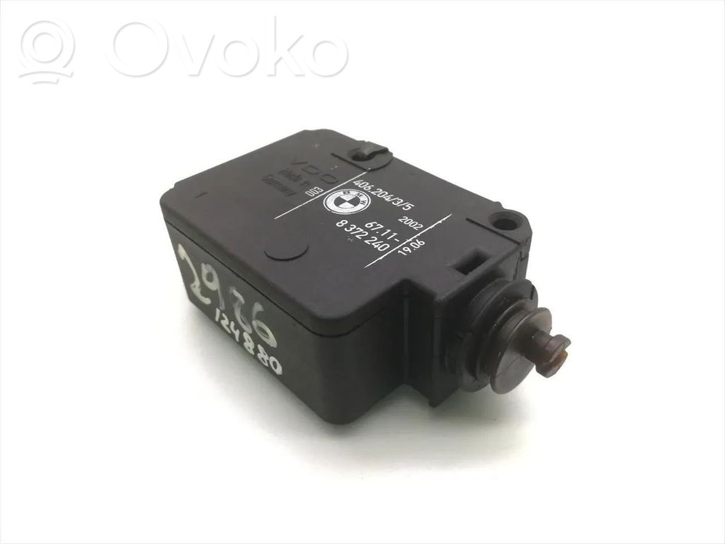BMW 3 E46 Fuel tank cap lock motor 