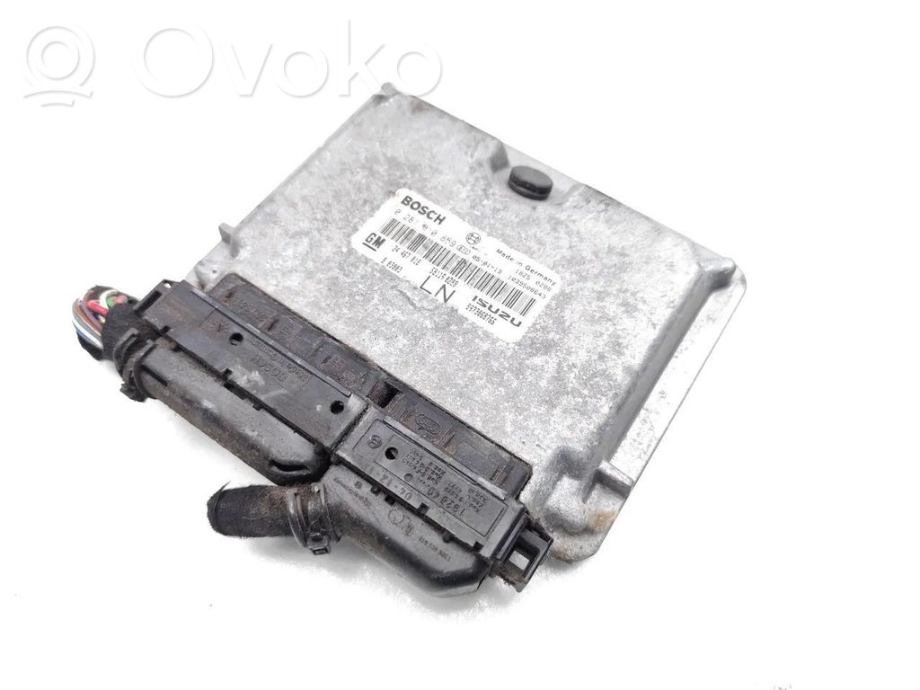 Opel Astra H Engine control unit/module 