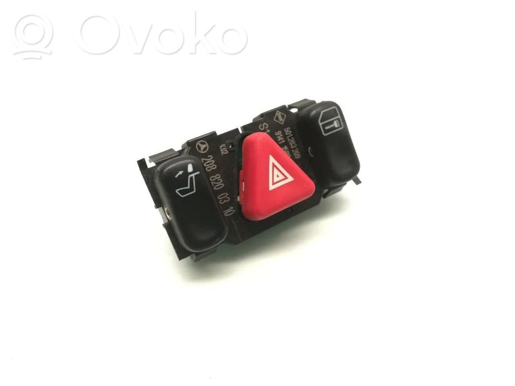 Mercedes-Benz C W202 Hazard light switch 