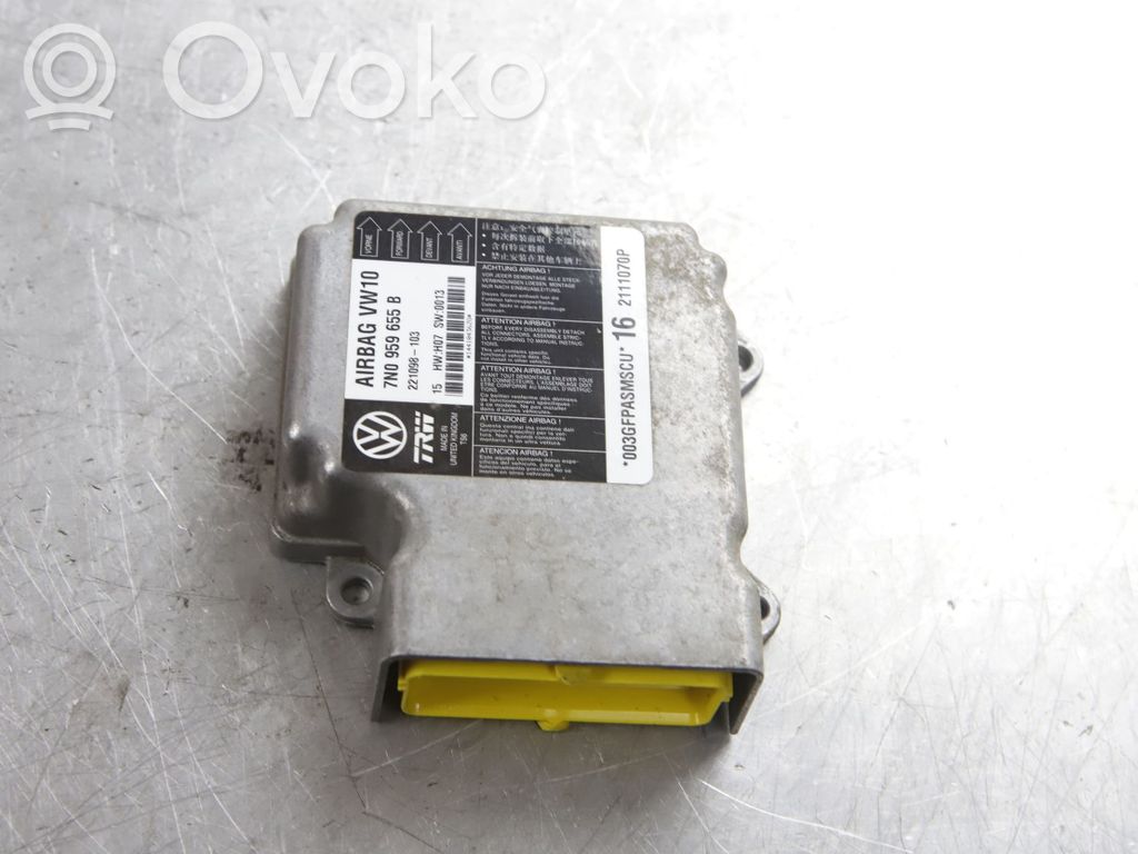 Seat Alhambra (Mk2) Airbag control unit/module 