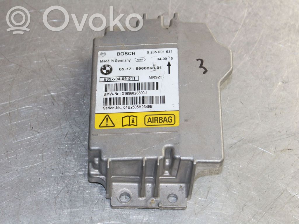 BMW 1 E81 E87 Airbag control unit/module 