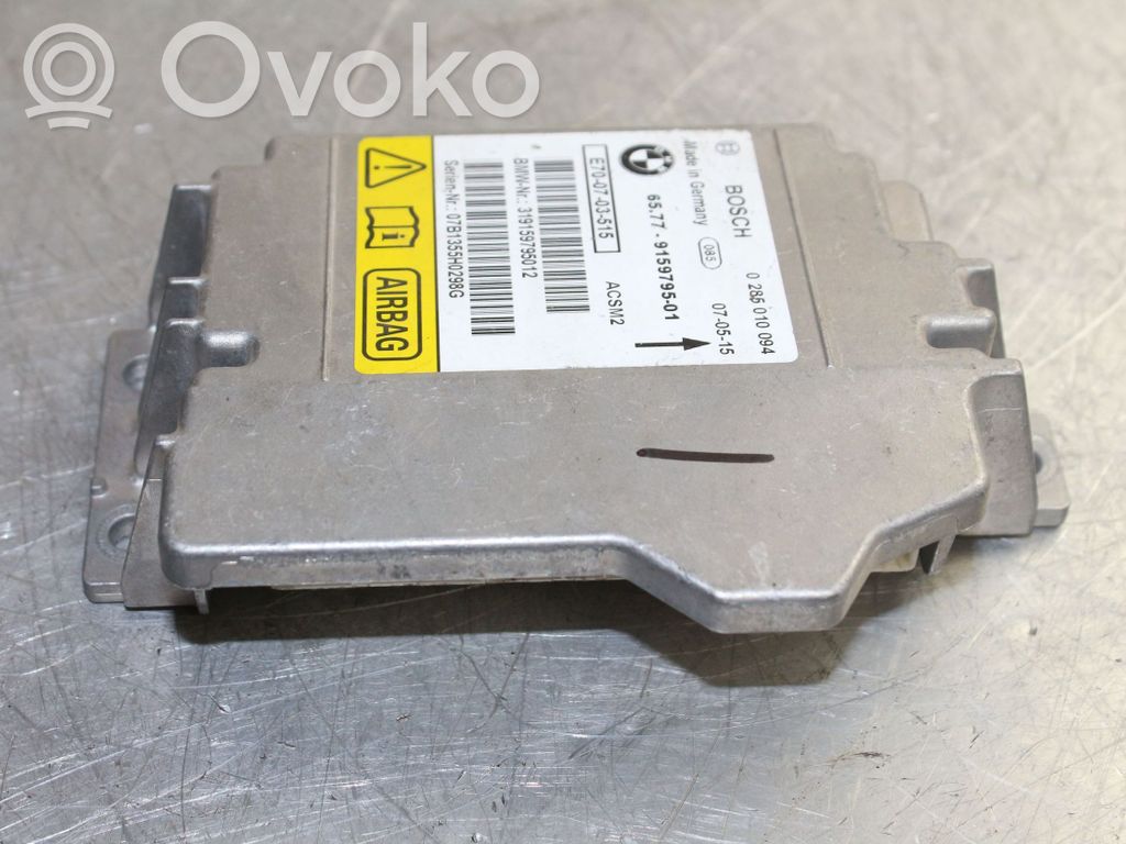 BMW X5 E70 Airbag control unit/module 