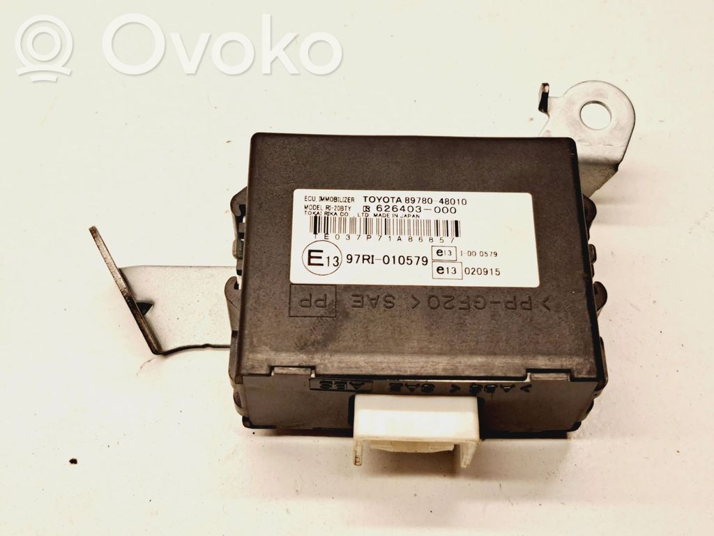 Lexus RX 330 - 350 - 400H Immobilizer control unit/module 